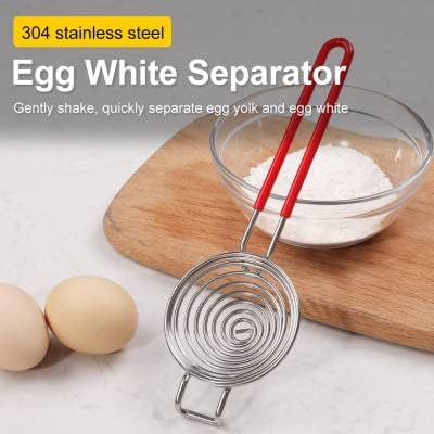 Egg Separators Food Grade e Stainless Steel Egg Yolk White Separation kitchen gadget Egg Yolk White Filter