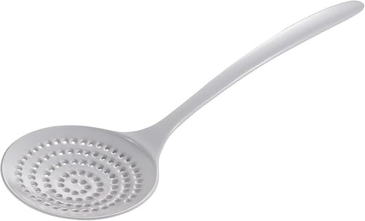 Gourmac Melamine 12.5" Skimmer, White Set of 2