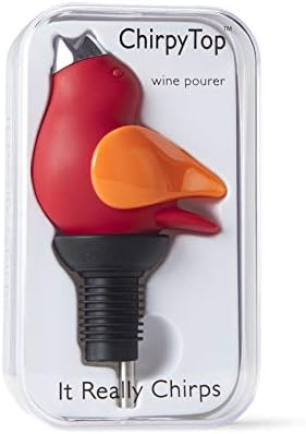 Wine Pourer - Red and Orange
