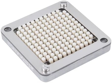 1/2" 1/4" 3/8" Multi-model universal Stainless Steel Replacement Chopper Blade & Pusher Block Set For Commercial Vegetable Cutter Dicer Strip Interchangeable Blade (1/4 inch)