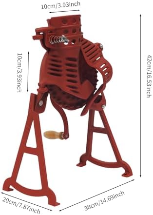 Manual Corn Thresher, Hand Crank Corn Sheller, Heavy Duty Manual Maize Peeler, Shelling Machine Corn Thresher and Peeling Peeler Cob Stripper Tool Maize Shelling for Farms, Families