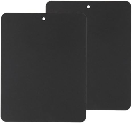 Linden Sweden Flexible Cutting Board 2-Pack - Lays Flat for Secure Work Surface - Extra-Thick for Durability - BPA-Free and Food-Safe (Black)