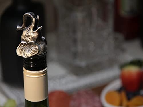 Happy Hour Elephant Head Wine Pourer - Stopper, Aerator, and Perfect Pourer