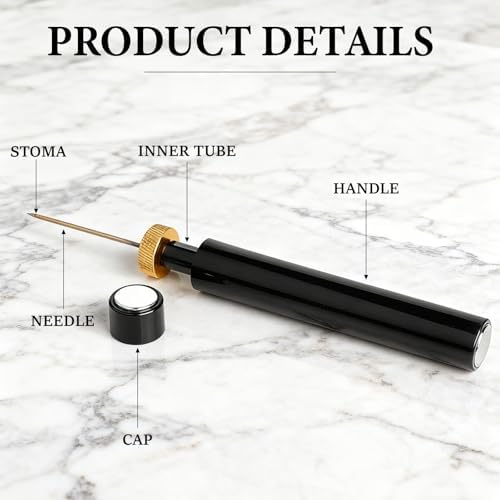 2PCS Aeropop Wine Opener, Needle Type Wines Bottle Openers, Travel Portable Pocket Air Pressure Pump Wine Bottle Opener for Home, Restaurant, Party