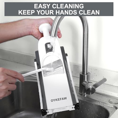 Safe Mandoline Slicer for Kitchen, Potato Slicer for Chips,Vegetable Cutter