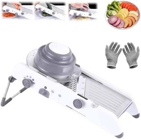 Mandoline Slicer For Kitchen, Vegetable Chopper, Vegetable/Potato/Veggie/Cheese/Tomato/Onion Manual Slicer, Multi-Functional Vegetable Manual Slicer And Cutter For Your Kitchen.
