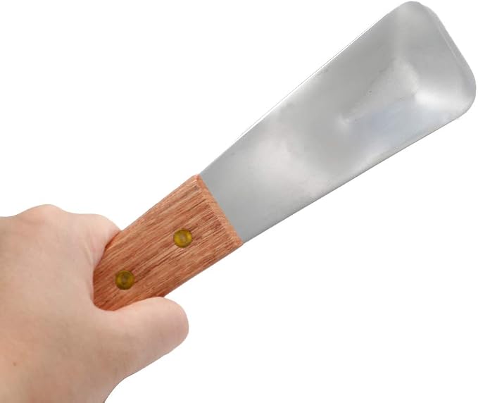 Ice Cream Metal Spade Heavy Duty Stainless Steel Dessert Shovel Wooden Handle Butter Cutter Kitchen Utensil