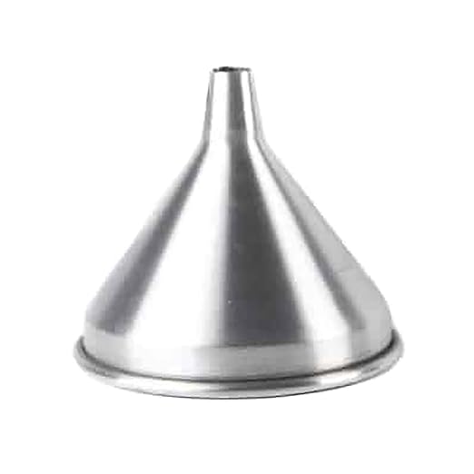 American METALCRAFT, Inc. American Metalcraft 524 Funnels, 5.25" Length x 5.25" Width, Silver