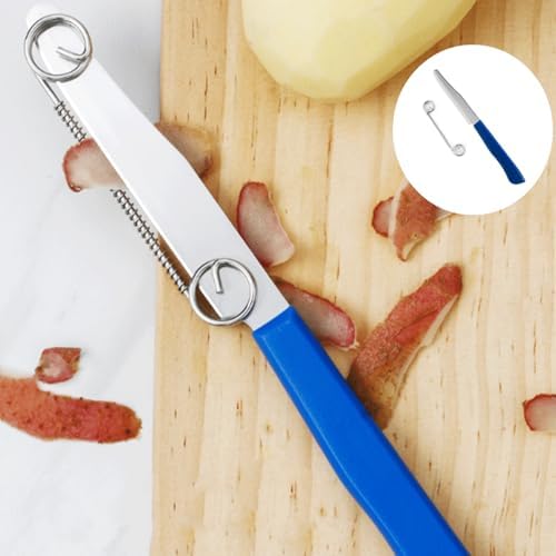 2 Pcs Julienne Peeler Vegetable Peeler, Stainless Steel