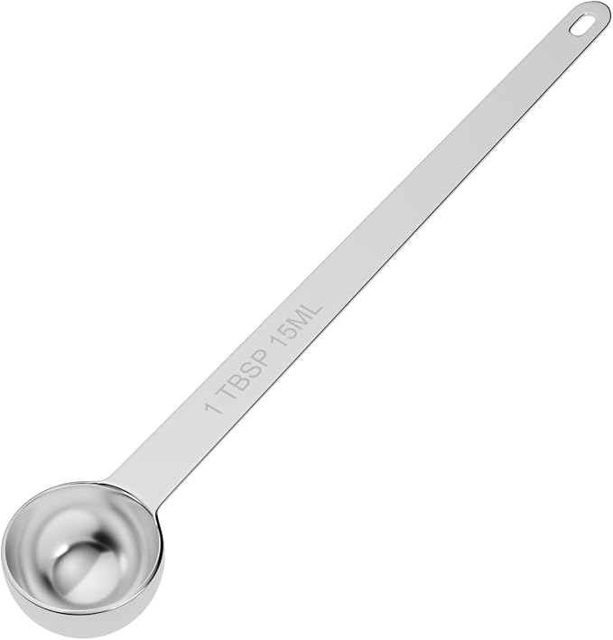 LEIFENY 1PCS 1Tbsp(3tsp, 15ml) Extra Long Handle Measuring Spoon, Single Stainless Steel Individual Measure Scoop Only