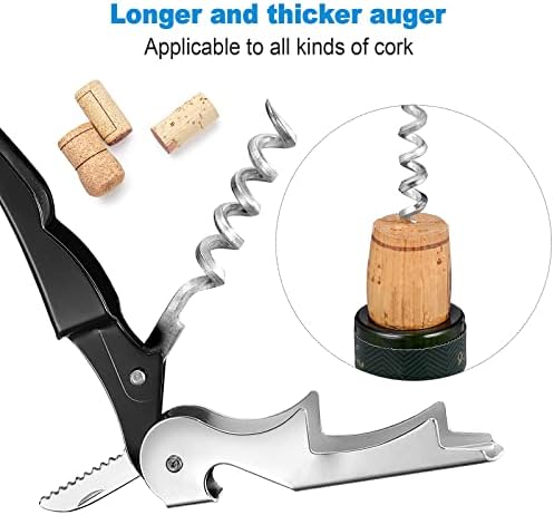 Honoson 40 Pieces Wine Opener Bulk Corkscrew Bottle Wine Key, Fresh Colors