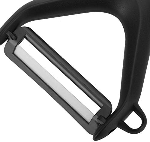 Westmark 29112270 Ceramic Blade Peeler, 5.9 x 0.7 x 2.7, Black