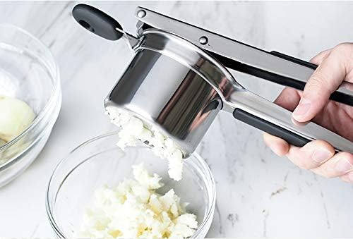 New Potato Ricer Masher Stainless Steel Fruit and Vegetable Crusher Food Ricer Presser