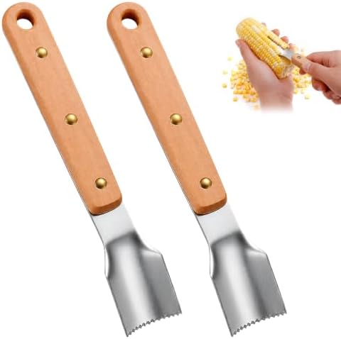 Corn Peeler for Corn on the Cob, Stainless Steel Stripper Tool for Kitchen