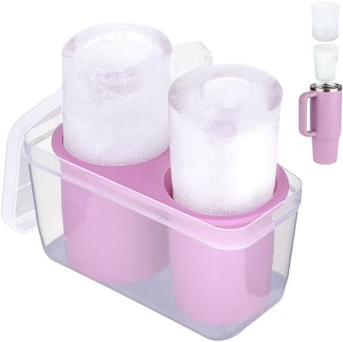 Ice Mold for Stanley Cup 30oz 40oz, Silicone Ice Tray, Lilac