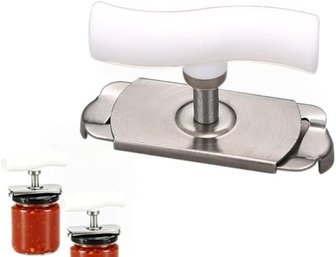 Adjustable Jar Opener, Labor Saving Bottle Lid Gripper Tool, Non Slip Universal Can Opener for Seniors Elderly Weak Hands, Multi Size Kitchen Jar Bottle Cap