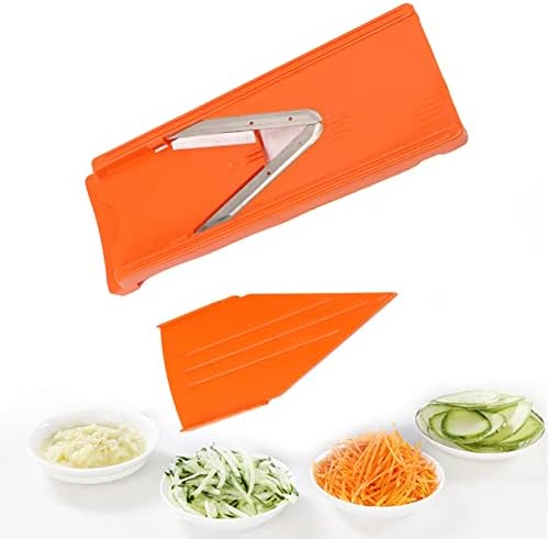 Adjustable Mandoline er for Kitchen,Ultra Sharp V-Blade Vegetable er with Container,Slicer Vegetable Cutter,Julienne er, Potato er for,Onion,Tomato Lemon