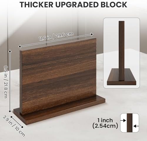 THMINS Magnetic Knife Holder, Double-Sided Magnetic Knife Block