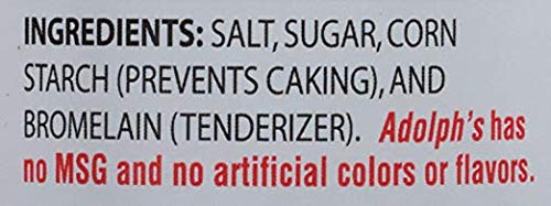 Adolphs Meat Tenderizer, Unseasoned, 3.5 oz (Pack - 6)