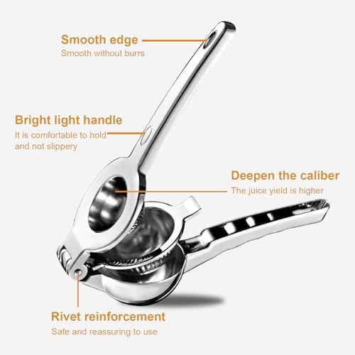 Stainless steel metal handheld manual juicer