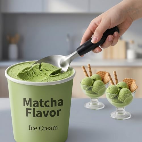 4 Pack Ice Cream Spade Heavy Duty, Stainless Steel