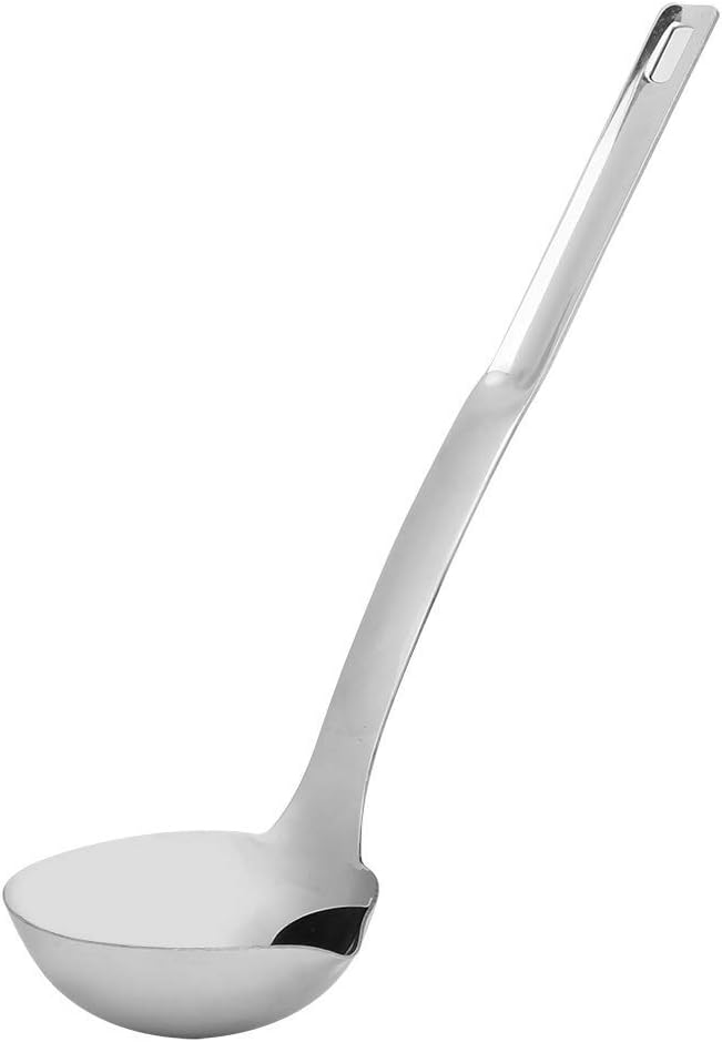 Oil Separator, Ladle Oil Filter Skimmer Spoon Soup Colander Filter Spoon for Home Kitchen and Cooking