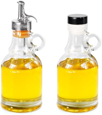 Olive Oil Dispenser Bottle, Oil Holder for Kitchen,Cooking Bottle Spout