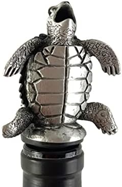 Happy Hour Sea Turtle Wine Pourer - Stopper, Aerator, and Perfect Pourer