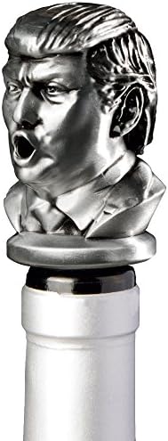 Stainless Steel Trump Wine Aerator Pourer - Deluxe Decanter Spout for Robust Red and White Wine - Pour Amore Bottle Pourer/Stopper & Air Diffuser by Chris's Stuff