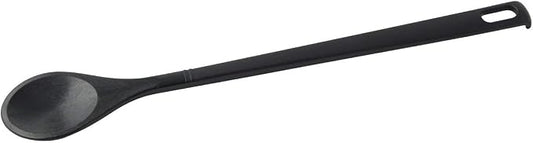 Fackelmann Round Nero Cooking Spoon 31 cm Hanging, Black
