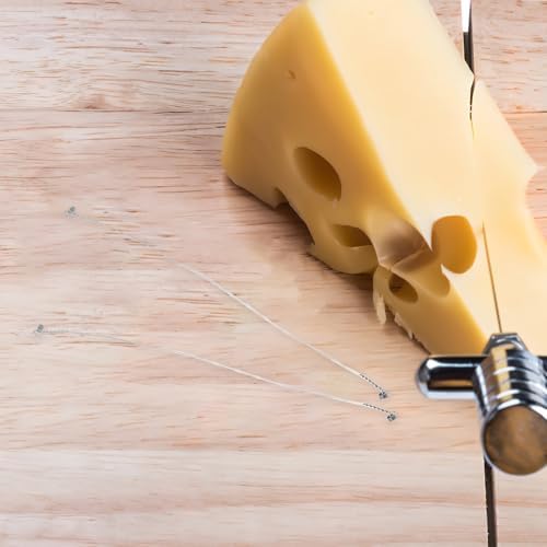 Generic 10pcs Cheese Slicer Wire Replacement Block Cheese Cutter Wire Replacement Butter Slicing Tools Compatible For 6 Inch Slicer Rack