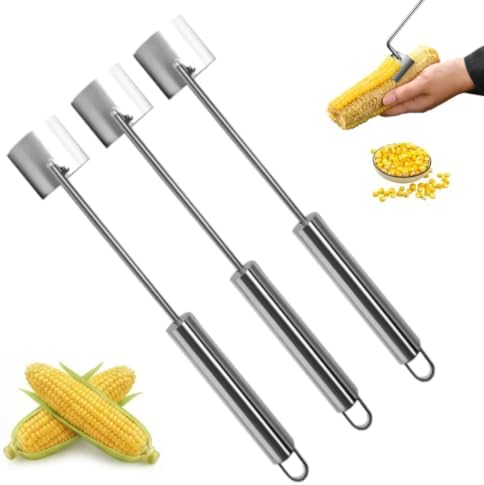 limveso Corn Peeler for Corn on the Cob Stripper Tool (3Pcs)