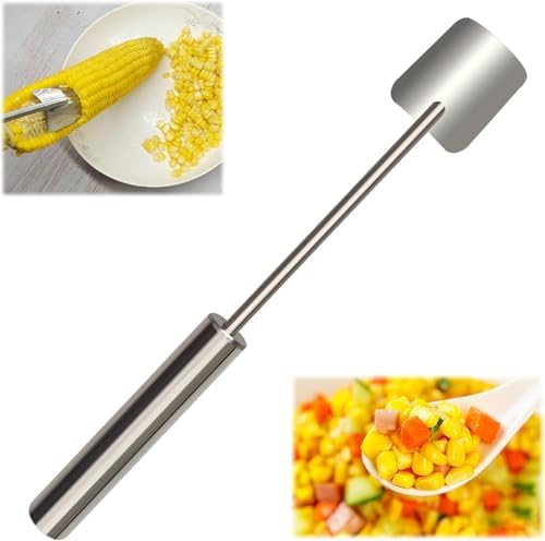 enttgo Corn Peeler, corn stripper for corn on the cob,Corn Cob Remover, Corn on the Cob Stripper, Suitable for Home Kitchens, Outdoor Dining (1 PCS)