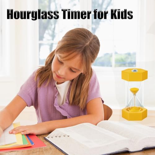 Sand Timer for Kids 1/2/5Minutes(Pack of 3)
