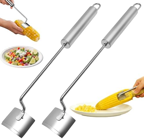 Corn Peeler, 2026 New Upgrade Corn Cob Peeler Stripper Cutter Remover,Stainless Steel Corn Stripping Tool for Corn on the Cob for Home Kitchen, Restaurant, Picnic（1pcs）