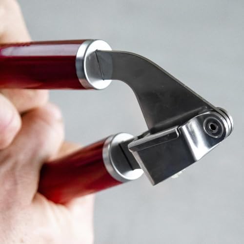 KitchenAid Stainless Steel Garlic Press - Black