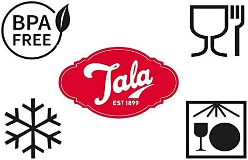 Tala Stainless Steel Garlic Press, Essential Tool with Ultra Fine Mesh for Crushing Garlic and Ginger for Cooking, Easy to clean, Dishwasher safe