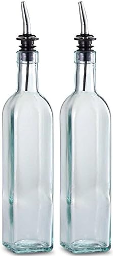 Tablecraft 16 oz. Olive Oil Bottle Set of 2 (Without Rack)