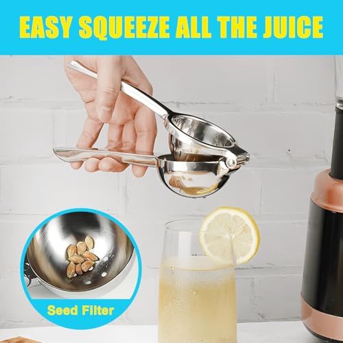 Lemon Squeezer Manual Heavy Duty Stainless Steel Lemon Juicer