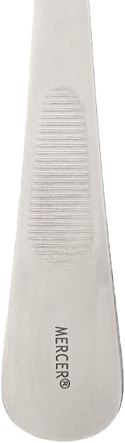Mercer Culinary, 9 Inch, Silver Plating Spoon, Perforated Bowl, 9-Inch, 9"