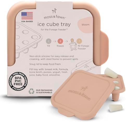Moss and Fawn Ice Cube Tray - Breast Milk Popsicle Mold - Bloom