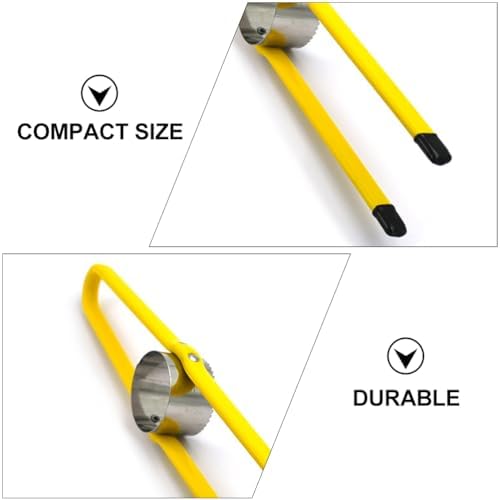 Happyyami 2-Pack Corn Peelers Portable Corn Strippers Stainless Steel Kernel Cutters for Fresh and Dry Easy and Compact Kitchen Tool 10.62In