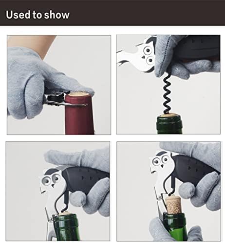 Unique Eagle Corkscrew, Professional Waiters Corkscrew Wine Key Bottle Opener,Manual Wine Key for Servers, Waiters, Bartenders and Home Use