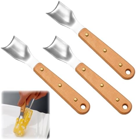 2026 New Corn Peeler for Corn on The Cob Stripper Tool, 3 Pcs
