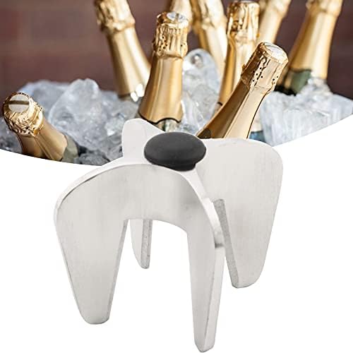 Champagne Bottle Opener, Stainless Steel Sparkling Wine Cork Remover Multifunctional Bottles Opener