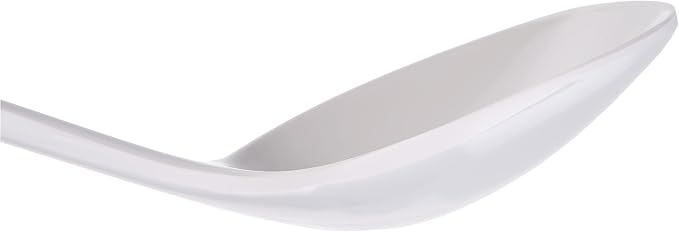 LACOR Melamine Classic Straight Ladle, White, 30 x 30 x 30 cm