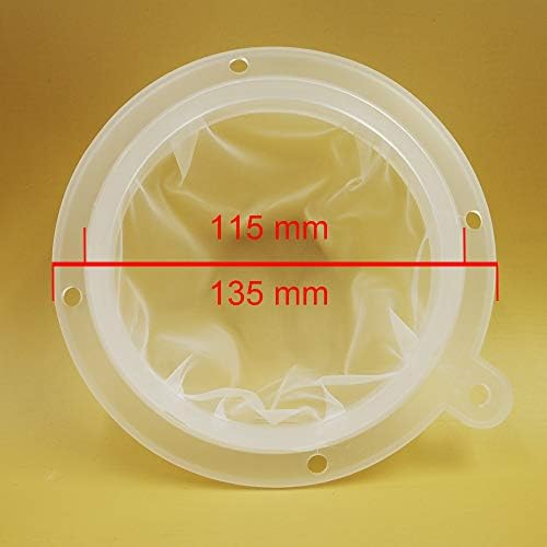 304 Stainless Steel Kitchen Funnel set of 3 with Filter Strainer and Mesh Wide Mouth Wine Funnel Filter Transferring Liquid,Dry Powder Ingredients (funnel 5''+filter 200mesh)
