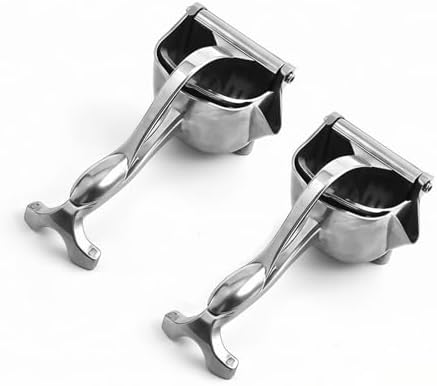Sakerplus Fruit Juice Squeezer, Heavy Duty Lemon Squeezer Manual Citrus Press, Aluminum Alloy Juicer with Non-Slip Base for Lemon, Orange, Lime, 805g (2)
