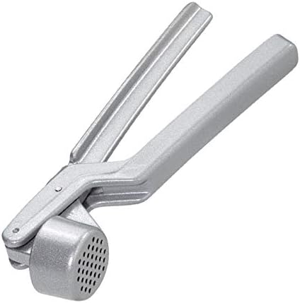 Westmark Garlic Press “Novapress” – German Heavy-Duty Garlic Crusher & Mincer, Rust Proof Mincer Tool, Easy Squeeze Ergonomic Hand Press, Ginger Presser with Durable Aluminium Metal Construction