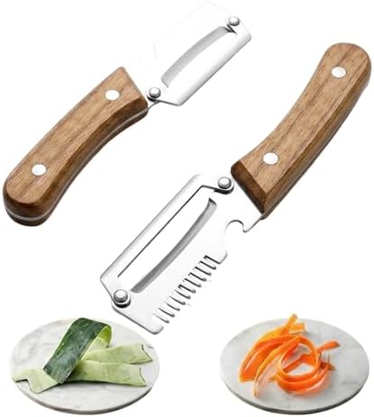 Peeler Knife & Vegetable Shredder 2-Pack